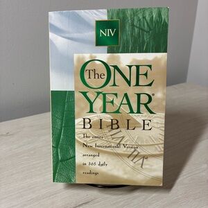 One Year Bible NIV Tyndale House Publishers 1986 Trade PB 365 Daily Readings